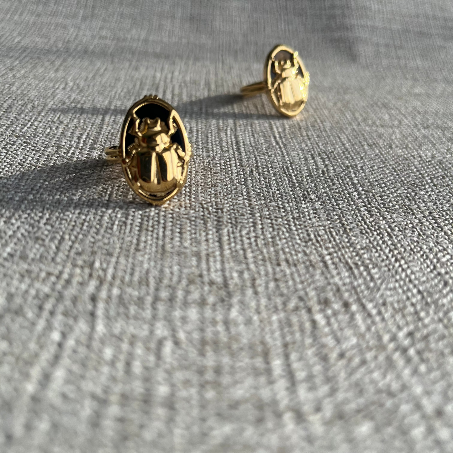 Bague scarabée
