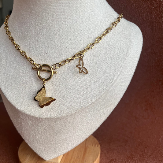 Collier Butterfly
