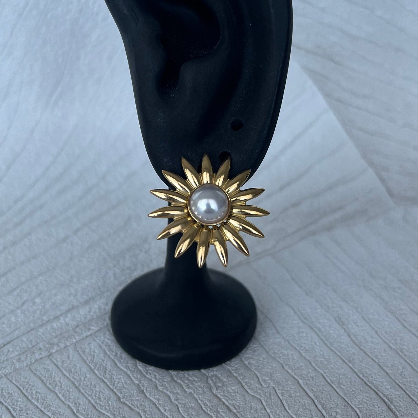 Boucles d’oreilles Tournesol