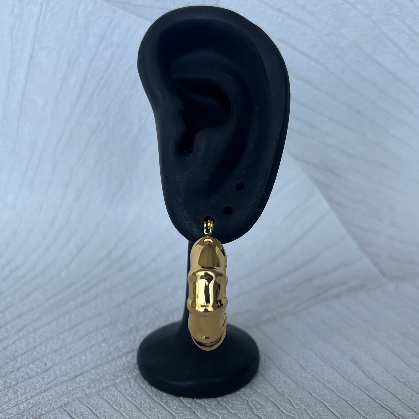 Boucles d’oreilles Aura doré