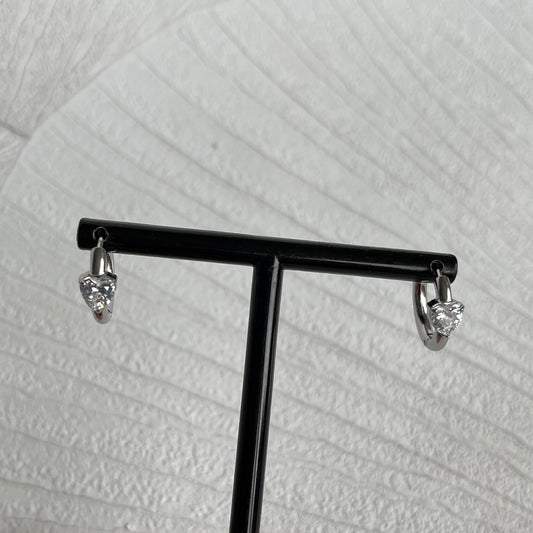 Boucles d’oreilles Cœur de Cristal