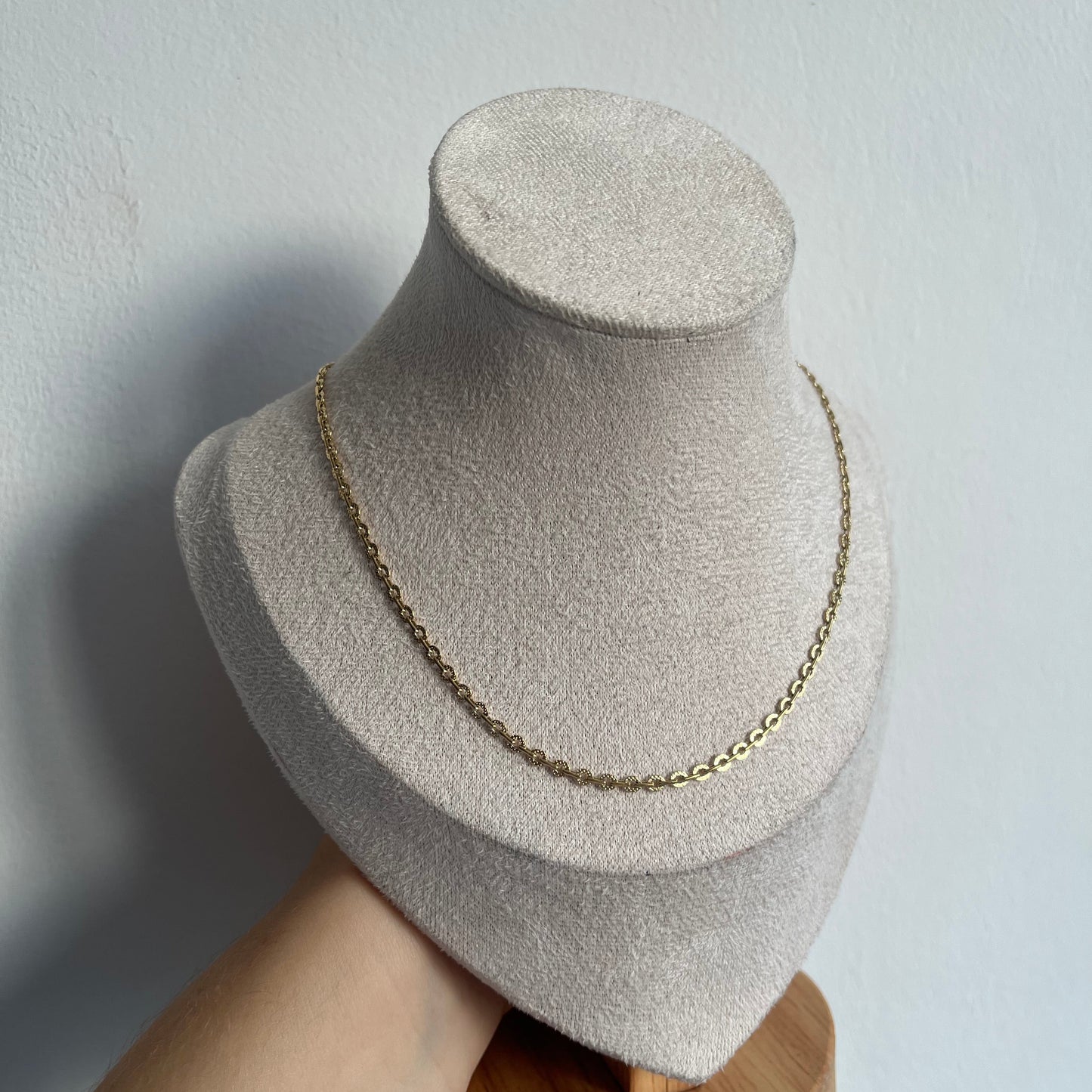 Collier Mini mailles striées