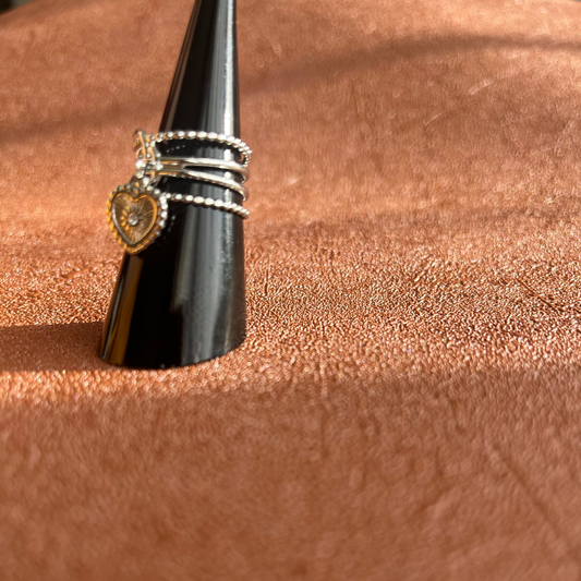Bague Brave Heart