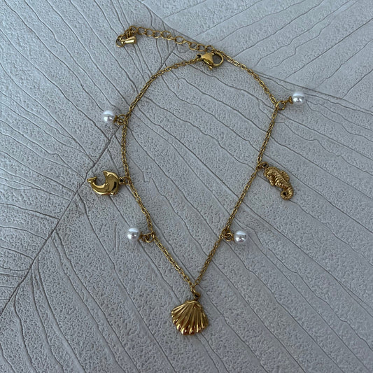 Chaine de cheville Marine