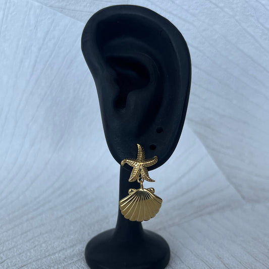 Boucles d’oreilles Trésor marin