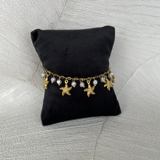 Bracelet Perles d’étoiles