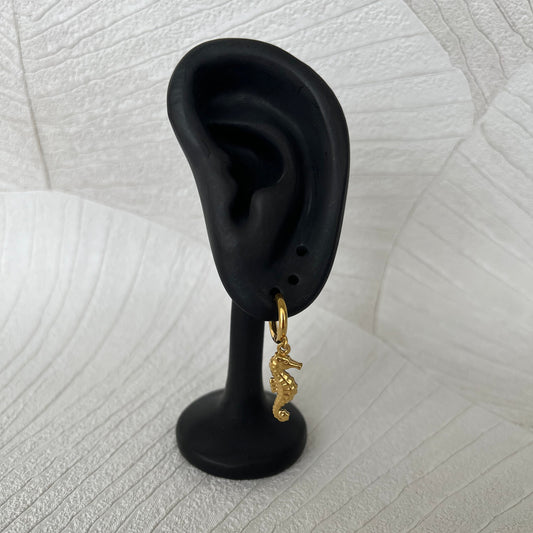 Boucles d’oreilles Hippocampe
