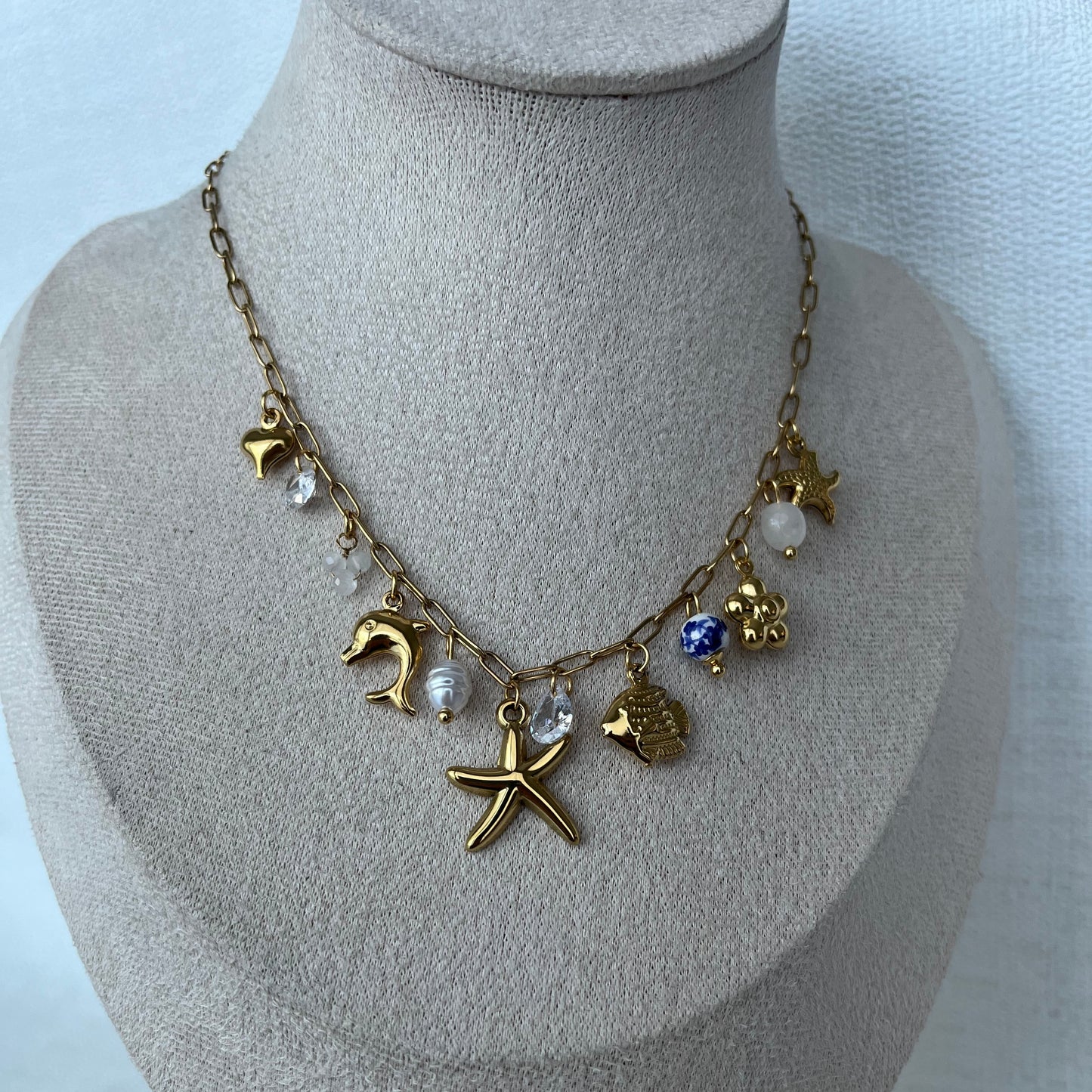 Collier Sea porcelaine
