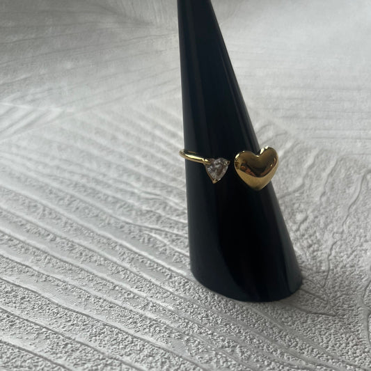 Bague Infinity Heart