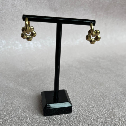 Boucles d’oreilles Golden Flower