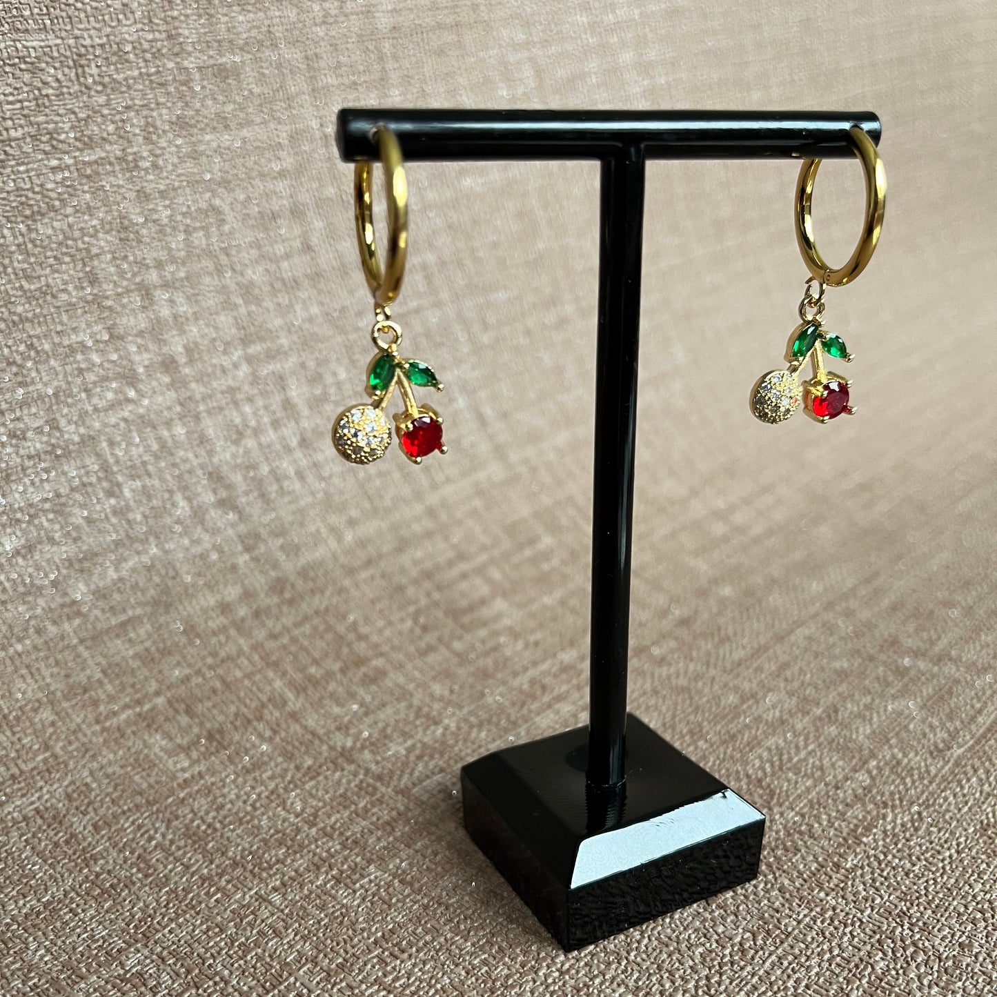 Boucles d’oreilles Cerise