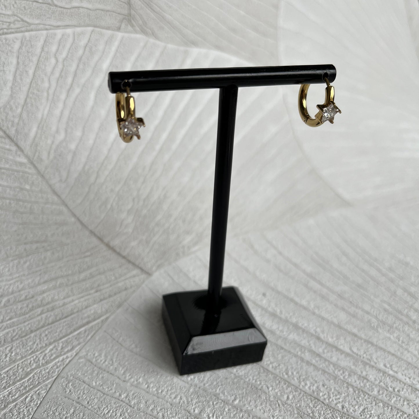 Boucles d’oreilles Étoile de cristal