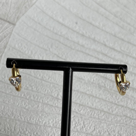 Boucles d’oreilles Cœur de Cristal