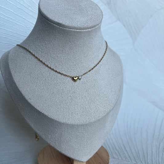 Collier Infinity Heart