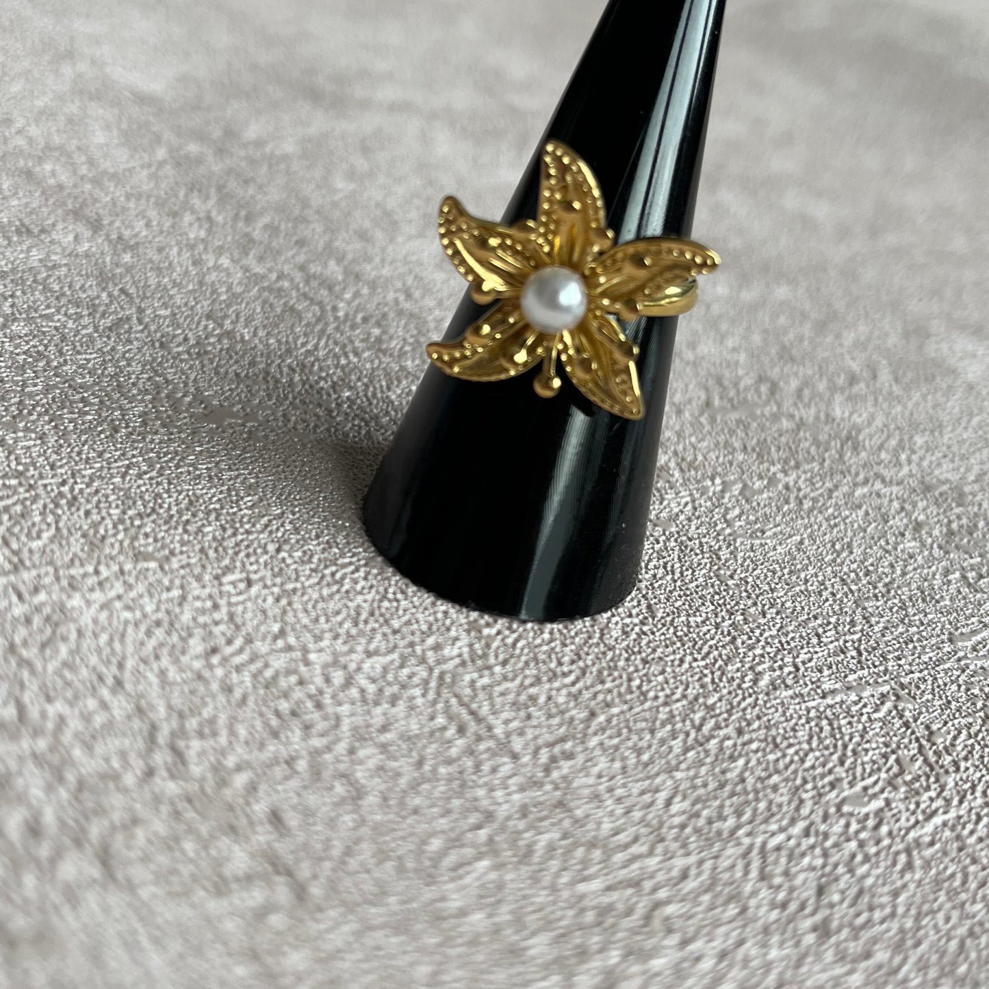 Bague Fleur de Vanille