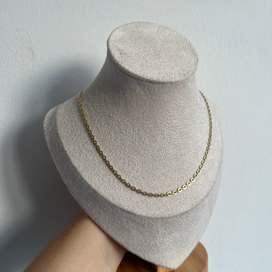 Collier Mini mailles striées
