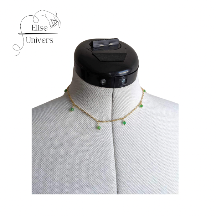 Collier 7 agates